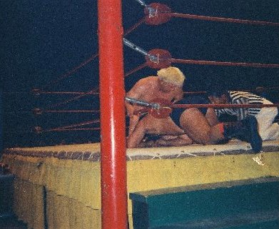 Ray Stevens with brass knuckles